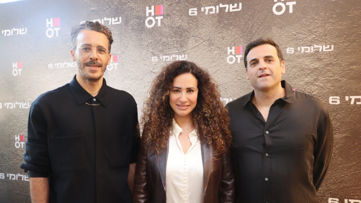 אסף נאוי, טל גרנות-גולדשטיין וחן מכלוף  (צילום: רפי דלויה HOT)