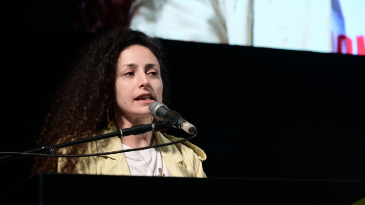 ירדן גונן, אחות של רומי גונן שחזרה מהשבי (צילום: אבשלום ששוני)
