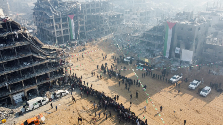 שחרור החטופה אגם ברגר- ג'באליה