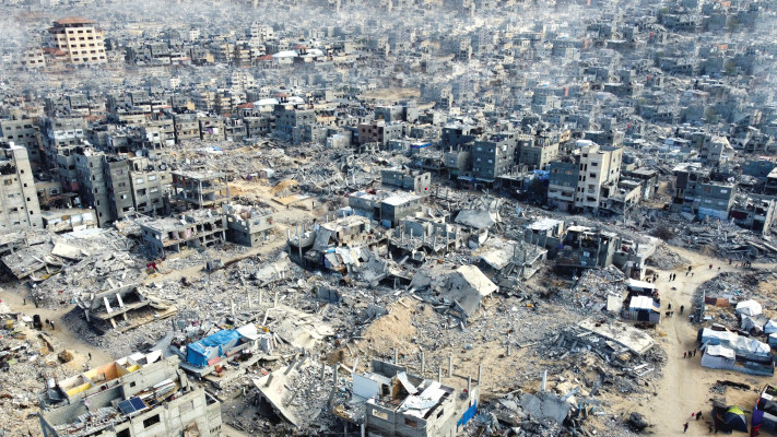 הרס בעזה (צילום: רויטרס)