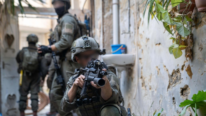 פעילות כוחות צה''ל בג'נין (צילום: דובר צהל)