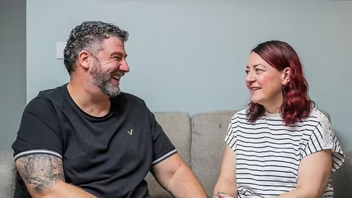 קירסטי ודונובן שירס, הכירו באמצעות סמס אקראי, כיום