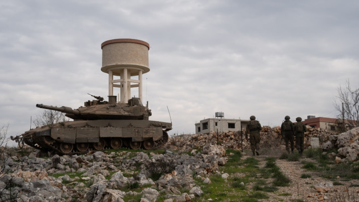 פעילות כוחות אוגדה 91 בדרום לבנון (צילום: דובר צה''ל)