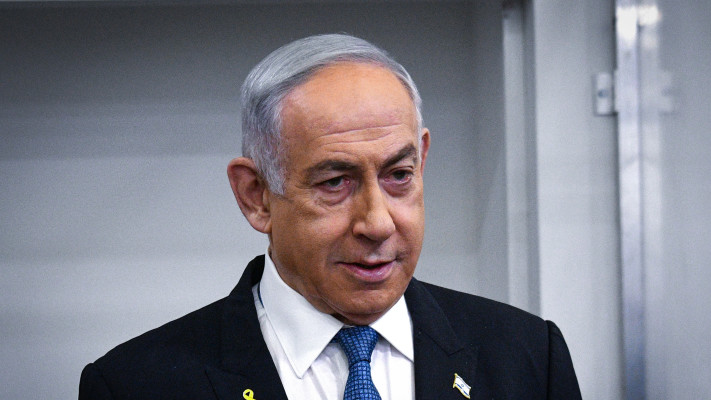 הליכוד מגיע לשפל בתרחיש עם בנט. בנימין נתניהו (צילום: ראובן קסטרו, פלאש 90)
