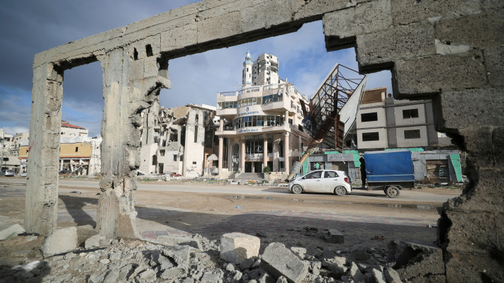 רצועת עזה (צילום: REUTERS/Dawoud Abu Alkas)