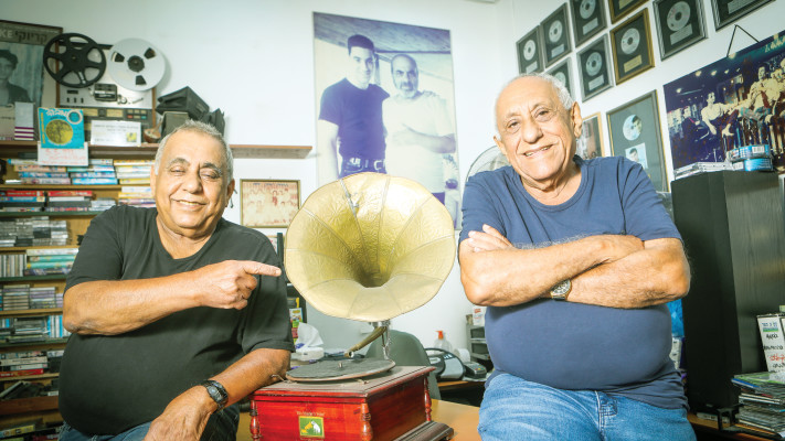 אשר ומאיר ראובני (צילום: שלומי יוסף)