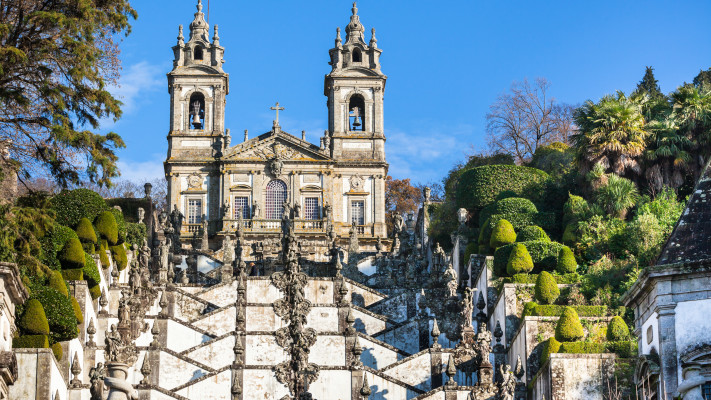 מנזר Bom Jesus do Monte, בראגה, פורטוגל (צילום: אינגאימג')