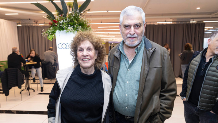 דב קוטלר וגליה מאור (צילום: לנס הפקות)