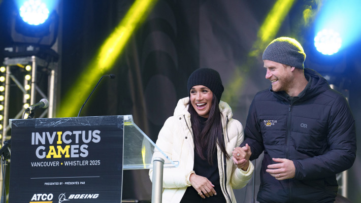 הנסיך והדוכסית: הארי ומייגן (צילום: Jeff Vinnick/Getty Images for Invictus Games Vancouver Whistler 2025)