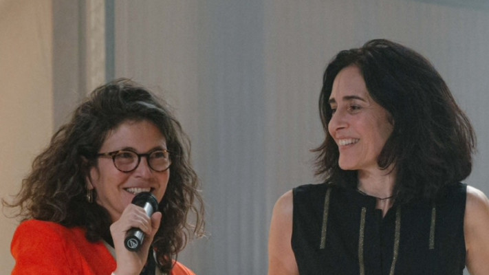 אלינור מילצ'ן ורונית מושקטבליט (צילום: אנסטסיה שוב)