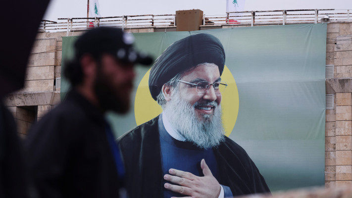 הלווית נסראללה (צילום:  REUTERS/Mohamed Abd El Ghany)