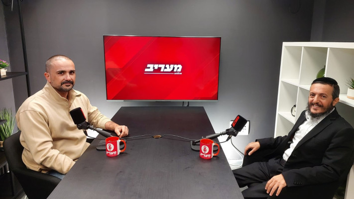 אבי שושן וארז יחיאל (צילום: מעריב אונליין)
