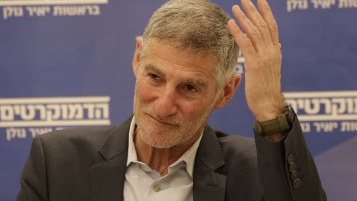 יו''ר הדמוקרטים יאיר גולן  (צילום: מארק ישראל סלם)