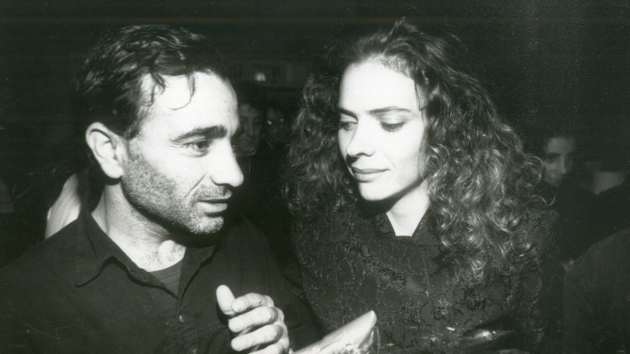 שרון הכהן ומשה איבגי, ארכיון (צילום: גרי אברמוביץ)
