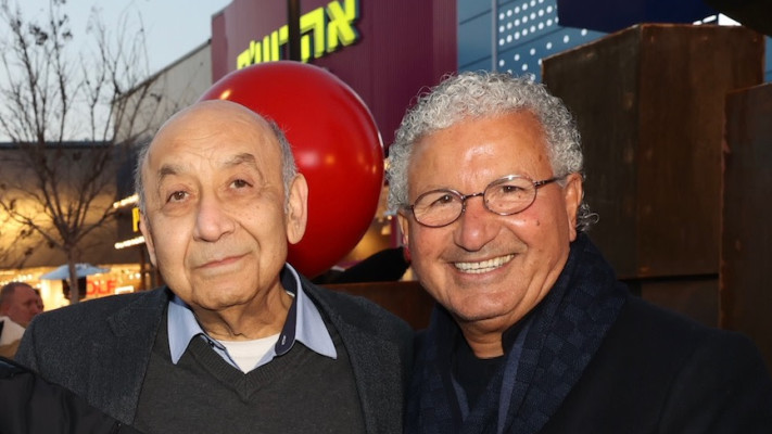 משה אדרי ויצחק סוארי (צילום: רפי דלויה)
