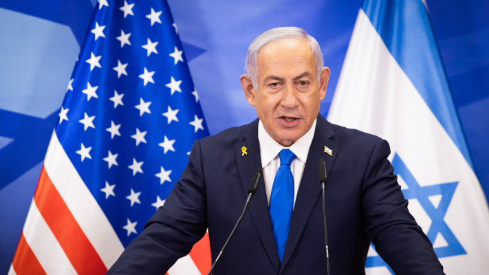 בנימין נתניהו (צילום: אלכס קולומיסקי לע''מ)