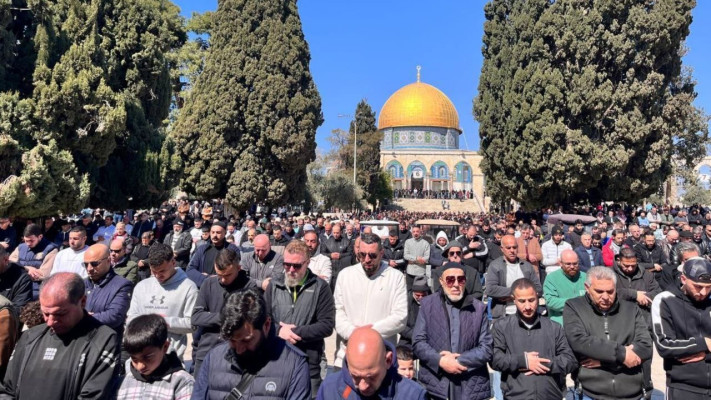 הר הבית (צילום: רשתות ערביות)