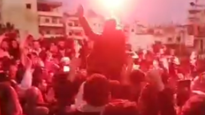 מחאות נגד השלטון החדש בסוריה  (צילום: צילום מסך)