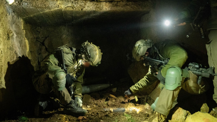פעילות לוחמי צה''ל בדרום סוריה (צילום: דובר צה''ל)