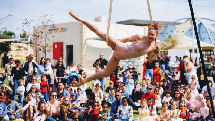 פורים בעיר העתיקה בבאר שבע 