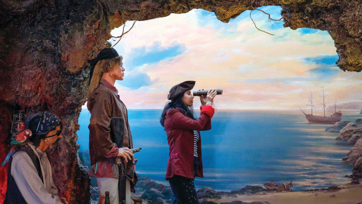 הפנינג פיראטים במוזיאון הימי הלאומי בחיפה 