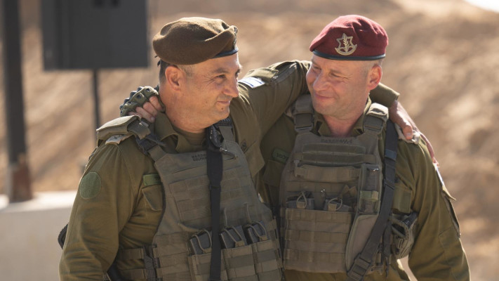 ירון פינקלמן ויניב עשור (צילום: דובר צה''ל)