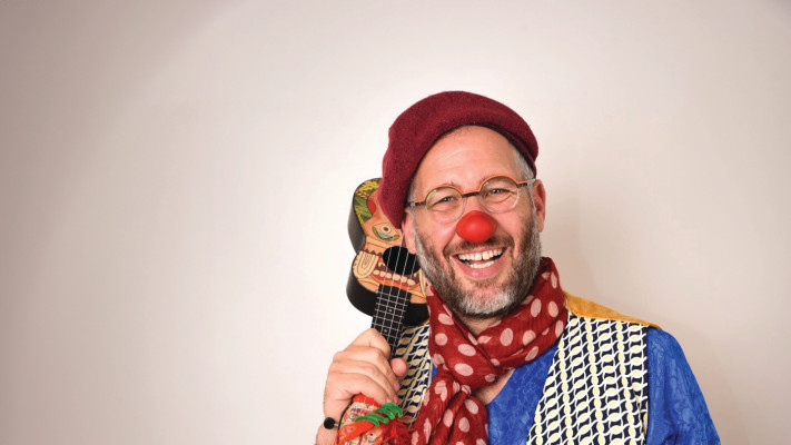 הליצן הרפואי אוריה טפברג (צילום: באדיבות המצולם)