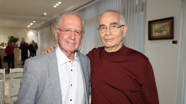עמוס מלכא ויהודה רוה  (צילום: רפי דלויה)