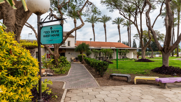 המרחבים בבית ראשונים בדגניה ב'  (צילום: מורן שגיא)