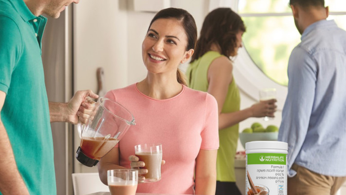 הרבלייף שייק פורמולה 1 קרם שוקולד החדש