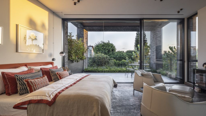 עיצוב דנה אוברזון, באדיבות ella decor טקסטיל (צילום: עודד סמדר)