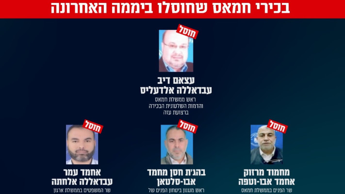 הבכירים שחוסלו בעזה (צילום: באדיבות דובר צה''ל)