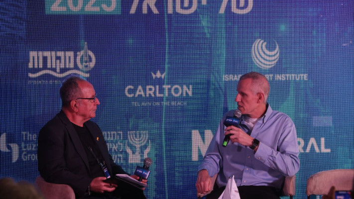 מנהל רשות מקרקעי ישראל (רמ''י), יעקב (ינקי) קוינט בועידה הכלכלית במעריב  (צילום: מארק ישראל סלם)