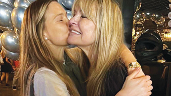 ציפי ובר רפאלי בחגיגות יום הולדתה (צילום: פרטי)