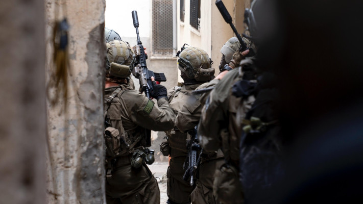 פעילות כוחות צה״ל בשכם (צילום: דובר צה''ל)