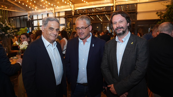 ג'ייסון אריסון, סיימון פישר ודורון לבנת (צילום: פיפל פוטוגרפי)