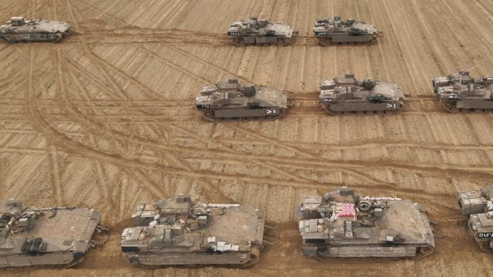 נגמ''שים  (צילום: דובר צה''ל)