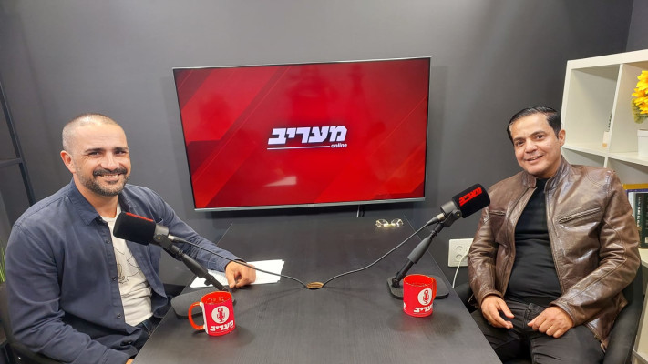 אבי שושן ונתי לוי (צילום: מעריב אונליין)