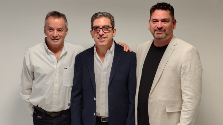 דרן רוזובסקי, סבסטיאן פאלוס ואחישי גל  (צילום:  דיאגו לאנדי)