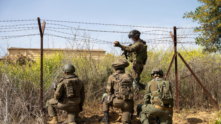 תרגיל דו אוגדתי בחזית לבנון 