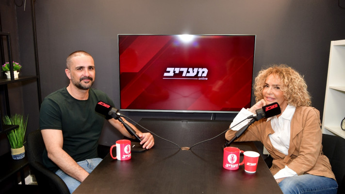 אבי שושן ואישתר (צילום: אבשלום ששוני)