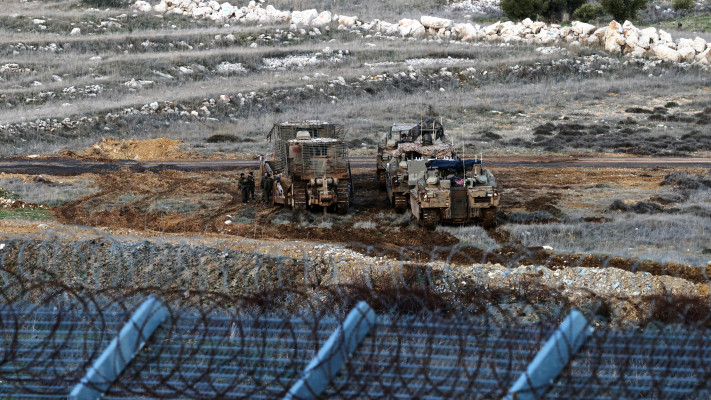 כוחות צה''ל בסוריה (צילום: REUTERS/Jamal Awad)