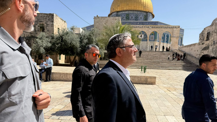 איתמר בן גביר בהר הבית (צילום: ללא)