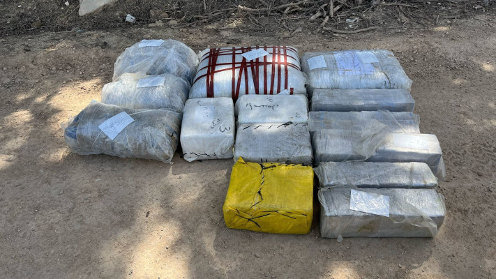 תפיסת סמים בגבול ירדן