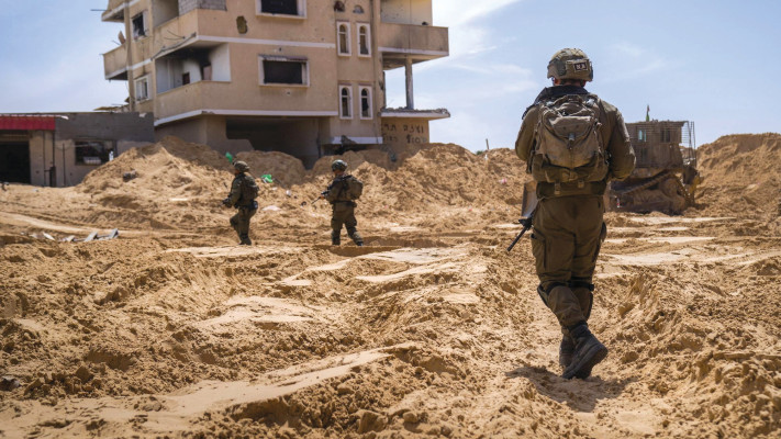 כוח צה''ל ברפיח (צילום: רויטרס)
