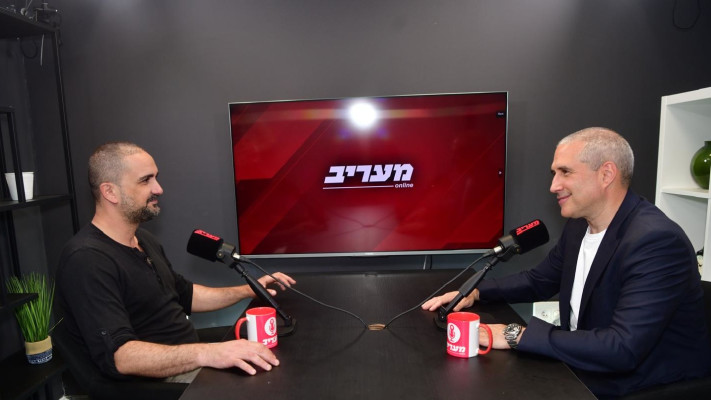 אבי שושן וח''כ חנוך מילביצקי (צילום: אבשלום ששוני)