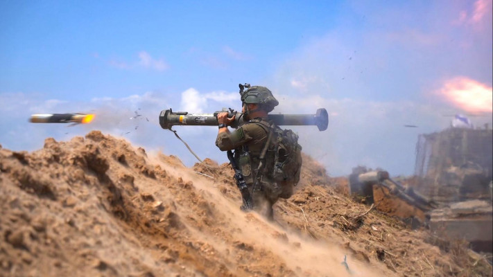 פעילות כוחות צה''ל בדרג' תופאח, רצועת עזה (צילום: דובר צהל)