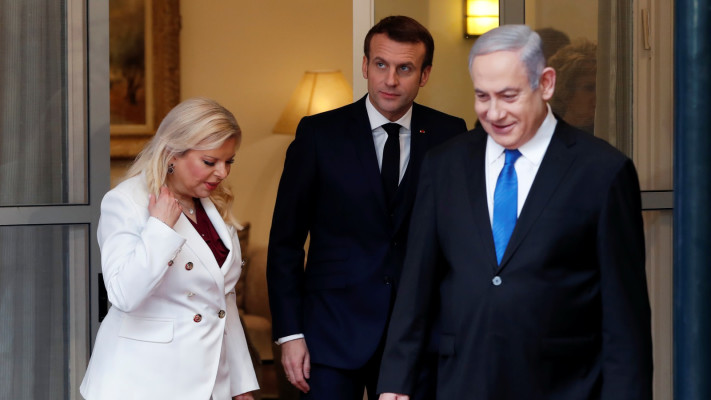 עמונאל מקרון ובנימין נתניהו