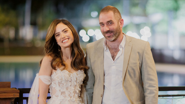 החתונה של ברק וחן (צילום: צילום מסך, חתונה ממבט ראשון)