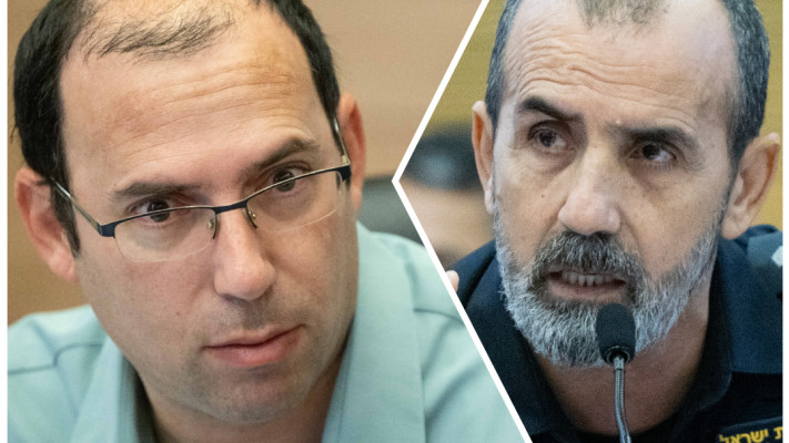 דני לוי, שמחה רוטמן (צילום: חיים גולדברג/פלאש 90)